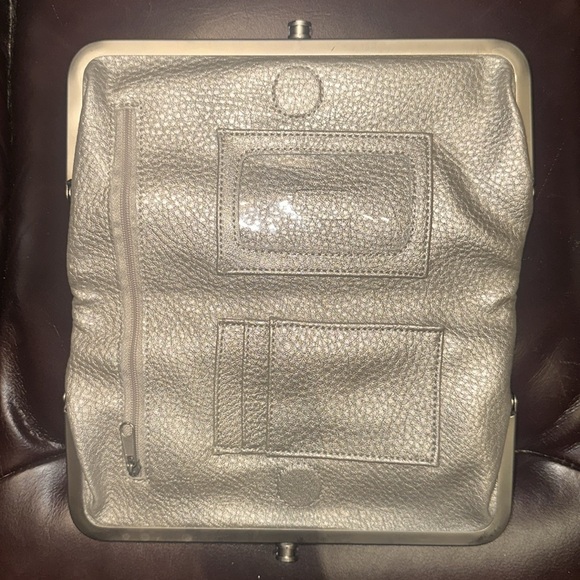 Chico’s Faux Leather Foldout Clutch - Picture 10 of 16